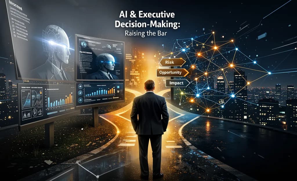 Why AI Doesn’t Replace Executive Decision-Making — It Raises the Bar - thumbnail